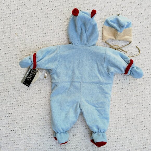Deux Par Deux Babies' Hooded Insulated Snowsuit + Hat Age 3 Month, 6 m, 9 m NEW - Picture 2 of 16